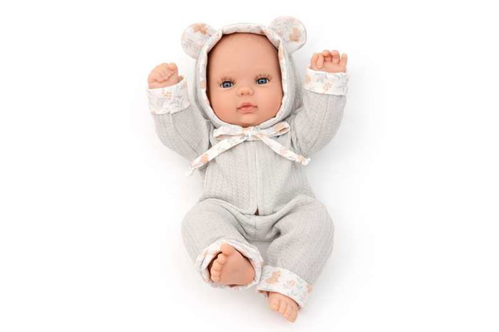 Berjuan Baby Smile Osito, Muñeca de Plástico, Ref: 511-26, Juguete para Niños Recomendado a Partir de 36 Meses (3 Años)