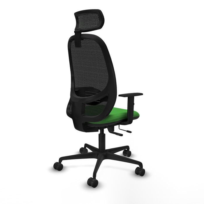 PIQUERAS Y CRESPO Silla de oficina Cilanco Verde con mecanismo Sincro/Traslack PIQUERAS Y CRESPO Silla de oficina Cilanco Verde con mecanismo Sincro/Traslack