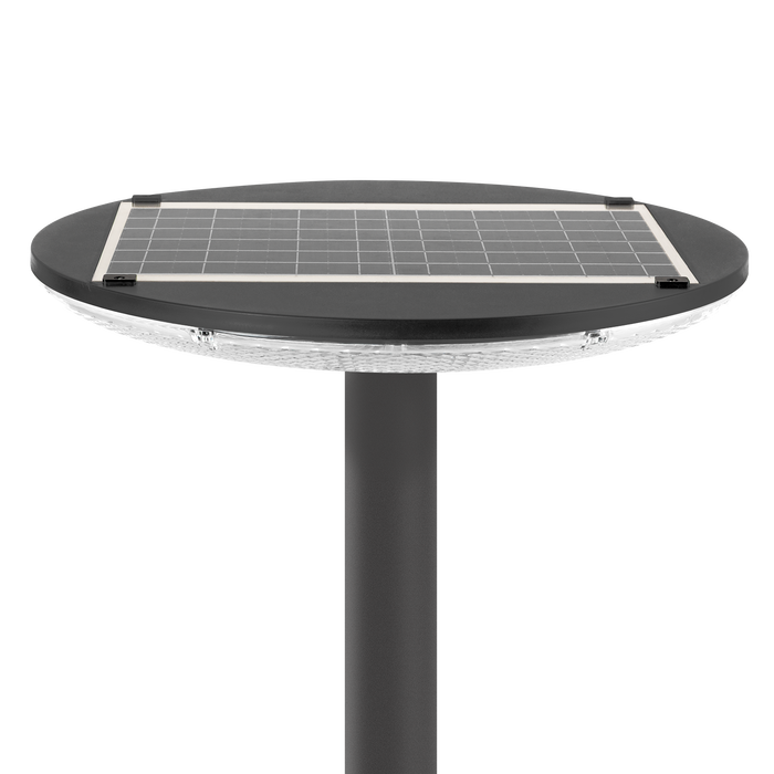 Farola LED Solar 100W con Sensor y Control Remoto Blanco Frío