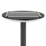 Farola LED Solar 100W con Sensor y Control Remoto Blanco Frío