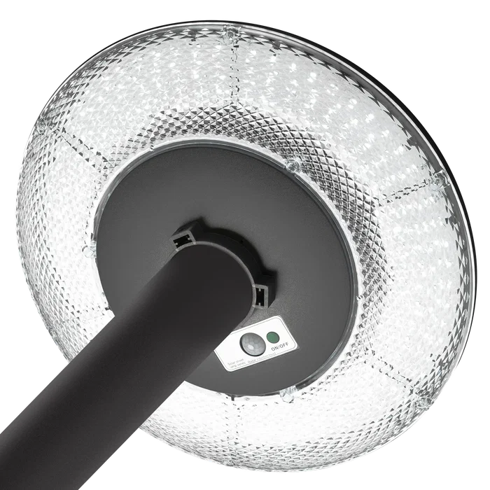 Farola LED Solar 100W Sensor Movimiento y Crepuscular Blanco Frío