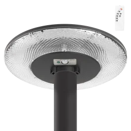 Farola LED Solar 100W Sensor Control Remoto Blanco Frío