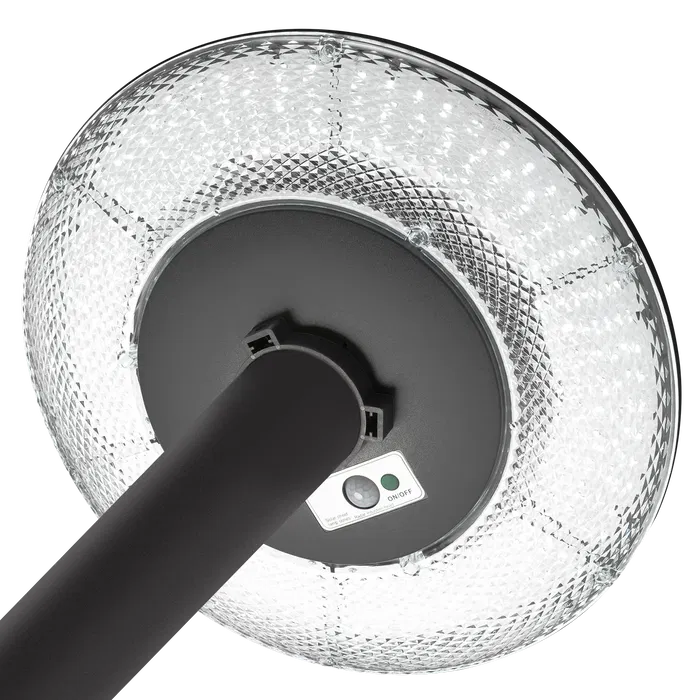 Farola LED Solar 100W Sensor Movimiento y Crepuscular Blanco Frío