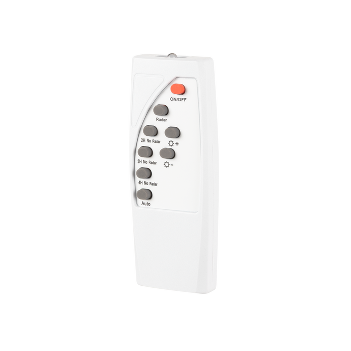 Farola LED Solar 100W con Sensor y Control Remoto Blanco Frío