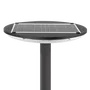 Farola LED Solar 100W Sensor Movimiento y Crepuscular Blanco Frío