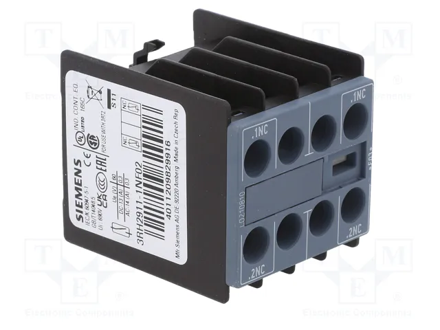 SIEMENS 3RH2911-1NF02 Contactores Auxiliares NC x2