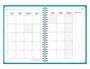 Liderpapel Agenda Oficina 2027 Espiral Basic Día Página A6 Turquesa