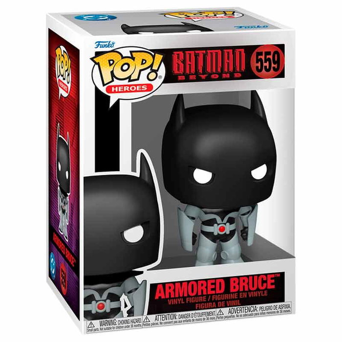 Funko Batman Beyond Figura POP! Heroes Vinyl Armored Bruce 9 cm