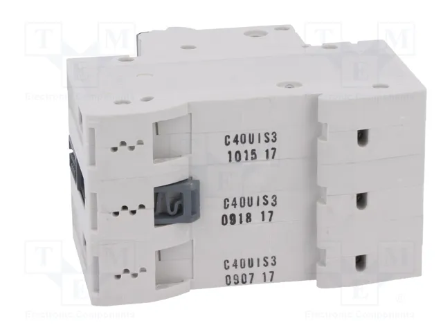 SIEMENS 5SL6340-7 Interruptor magnetotérmico 3 polos 40A Curva C SIEMENS 5SL6340-7 Interruptor magnetotérmico 3 polos 40A Curva C