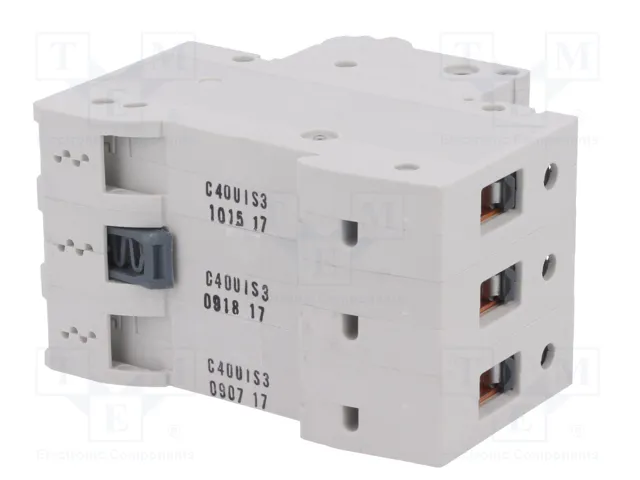 SIEMENS 5SL6340-7 Interruptor magnetotérmico 3 polos 40A Curva C SIEMENS 5SL6340-7 Interruptor magnetotérmico 3 polos 40A Curva C