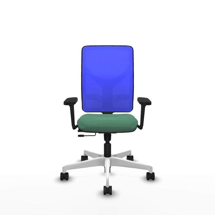 PIQUERAS Y CRESPO Silla de oficina Motilla con mecanismo Sincro/Traslack, Verde esmeralda y Azul PIQUERAS Y CRESPO Silla de oficina Motilla con mecanismo Sincro/Traslack, Verde esmeralda y Azul