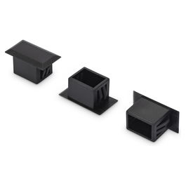 Digitus Tapones Ciegos LWL para LC Duplex, Fibra Óptica, Negro