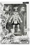 NECA Usagi Yojimbo Black & White Ver. Scale Action 18 cm, Figura de Acción Articulada de Edición Limitada