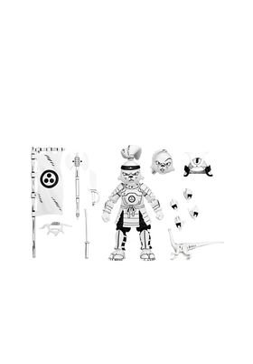 NECA Usagi Yojimbo Black & White Ver. Scale Action 18 cm, Figura de Acción Articulada de Edición Limitada