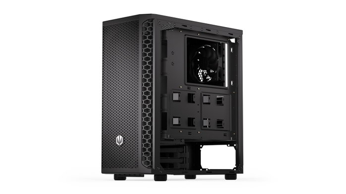 Endorfy Signum 300 Solid Caja Ordenador Torre Media, 8 Ventiladores, 350mm GPU, 4x2.5 Disco ATX
