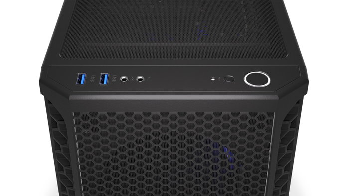 Endorfy Signum 300 Solid Caja Ordenador Torre Media, 8 Ventiladores, 350mm GPU, 4x2.5 Disco ATX