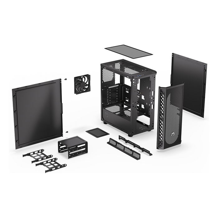 Endorfy Signum 300 Torre PC Negro ATX micro ATX Mini-ITX 16,1 cm 35 cm