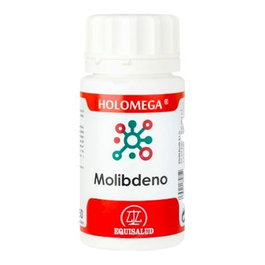 EQUISALUD Holomega Molibdeno 50 Cápsulas - 500 µg por Cápsula - Suplemento de Molibdeno Apto para Vegetarianos y Diabéticos