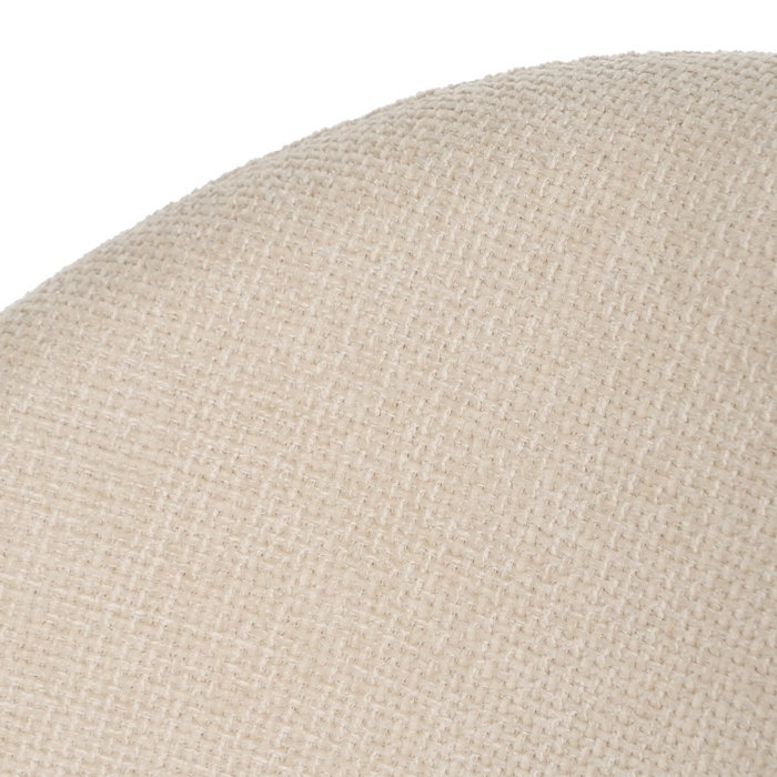 Silla Blanco Tejido-Metal Contract 49 X 60 X 81 cm (Set de 4)