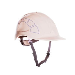 Total LP Casco de proteccion - ABS - Blanco