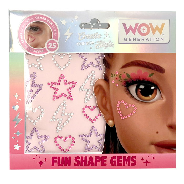 Kids Licensing Gemas Adhesivas Faciales Wow00169 - 25 Piezas para Niñas +6 Años Kids Licensing Gemas Adhesivas Faciales Wow00169 - 25 Piezas para Niñas +6 Años
