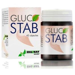 Ergonat Glucostab 40 Cápsulas Complemento Alimenticio Control Glucosa