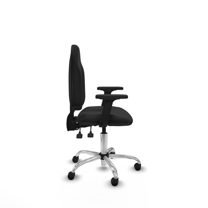 PIQUERAS Y CRESPO Silla de oficina Algarra con mecanismo Asincro en Negro PIQUERAS Y CRESPO Silla de oficina Algarra con mecanismo Asincro en Negro