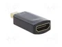 Gembird Adaptador Mini DisplayPort macho a HDMI hembra Negro