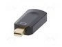 Gembird Adaptador Mini DisplayPort macho a HDMI hembra Negro