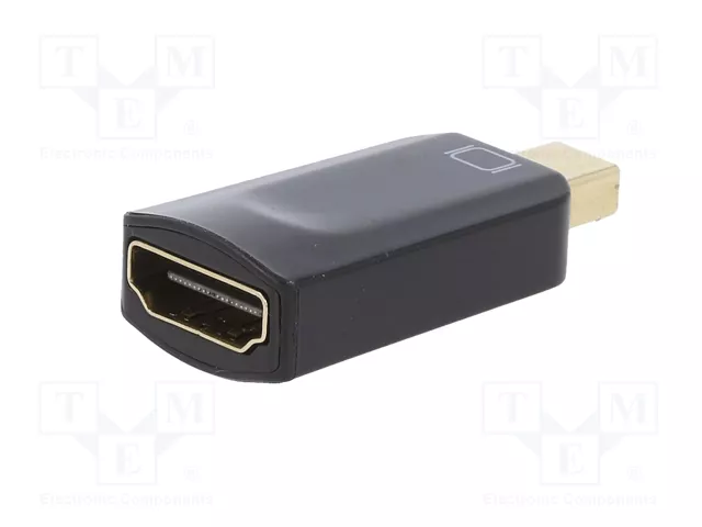 Gembird Adaptador Mini DisplayPort macho a HDMI hembra Negro Gembird Adaptador Mini DisplayPort macho a HDMI hembra Negro