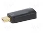 Gembird Adaptador Mini DisplayPort macho a HDMI hembra Negro