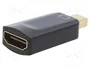 Gembird Adaptador Mini DisplayPort macho a HDMI hembra Negro