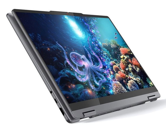 Lenovo Yoga 7 2-en-1 14" WUXGA OLED Táctil Ultra 5 226V 16GB 1TB SSD EVO Copilot+ PC Windows 11 Home Polaco