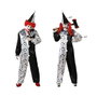 Disfraz Adulto Payaso Gris Vintage con Bonete Puntiagudo XS-S