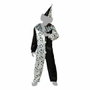 Disfraz Adulto Payaso Gris Vintage con Bonete Puntiagudo XS-S
