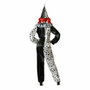 Disfraz Adulto Payaso Gris Vintage con Bonete Puntiagudo XS-S