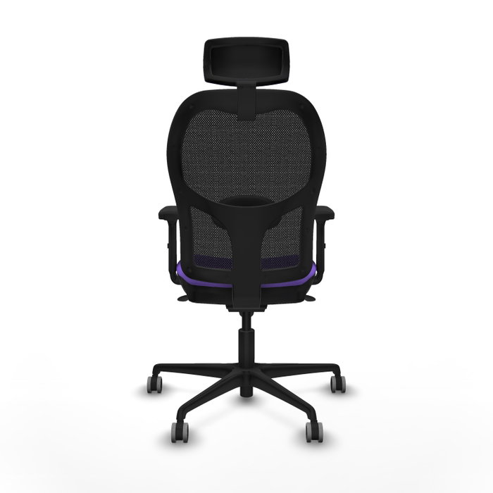 PIQUERAS Y CRESPO Silla de oficina Jorquera Lila y Negro PIQUERAS Y CRESPO Silla de oficina Jorquera Lila y Negro