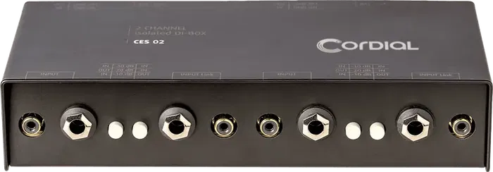 Cordial Caja Di Pasiva de 2 Canales 26.5x10x5 cm