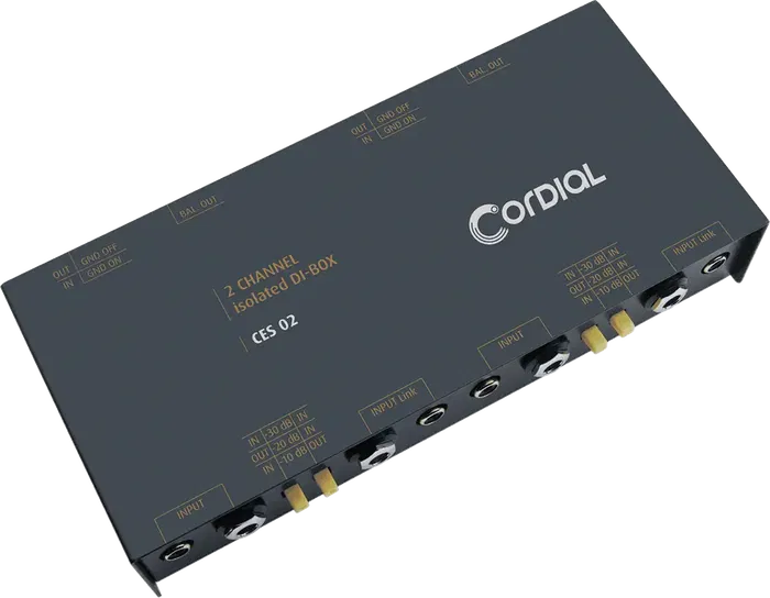 Cordial Caja Di Pasiva de 2 Canales 26.5x10x5 cm