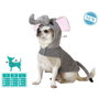Disfraz para Perro Elefante Gris Talla L