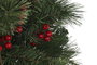 DKD Home Decor Árbol de Navidad LED PVC Verde 80x80x120 con 150 LEDs