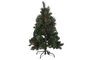 DKD Home Decor Árbol de Navidad LED PVC Verde 80x80x120 con 150 LEDs