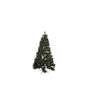 DKD Home Decor Árbol de Navidad LED PVC Verde 80x80x120 con 150 LEDs
