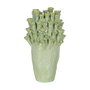 Jarrón Verde Cerámica Decoración 28,50 X 27,50 X 46,50 cm