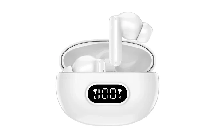 Denver TWE-357 Auriculares TWS Clip de Oreja Blanco