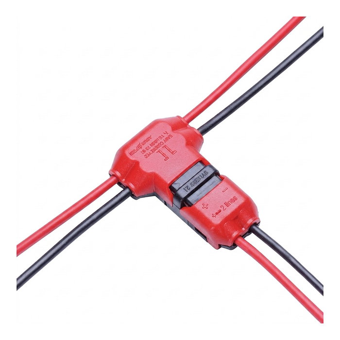 Synergy21 Synergy 21 LED FLEX Strip zub. Easy Connect T shape para 2 líneas rojo Synergy21 Synergy 21 LED FLEX Strip zub. Easy Connect T shape para 2 líneas rojo