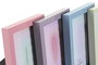 DKD Home Decor Marco Foto 13x18 cm Azul Verde Rosa Lila 4 Unidades 20x15x2 cm