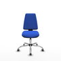 PIQUERAS Y CRESPO Silla de oficina Elche con mecanismo Asincro, Azul