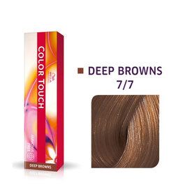 Color Touch, Sin amoníaco, Tinte de cabello semipermanente, 7/7 Medium Chestnut Blond, 60 ml