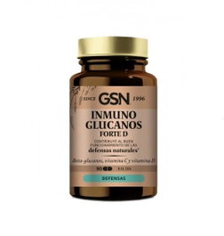 GSN Inmuno Glucanos Forte D 90 comprimidos